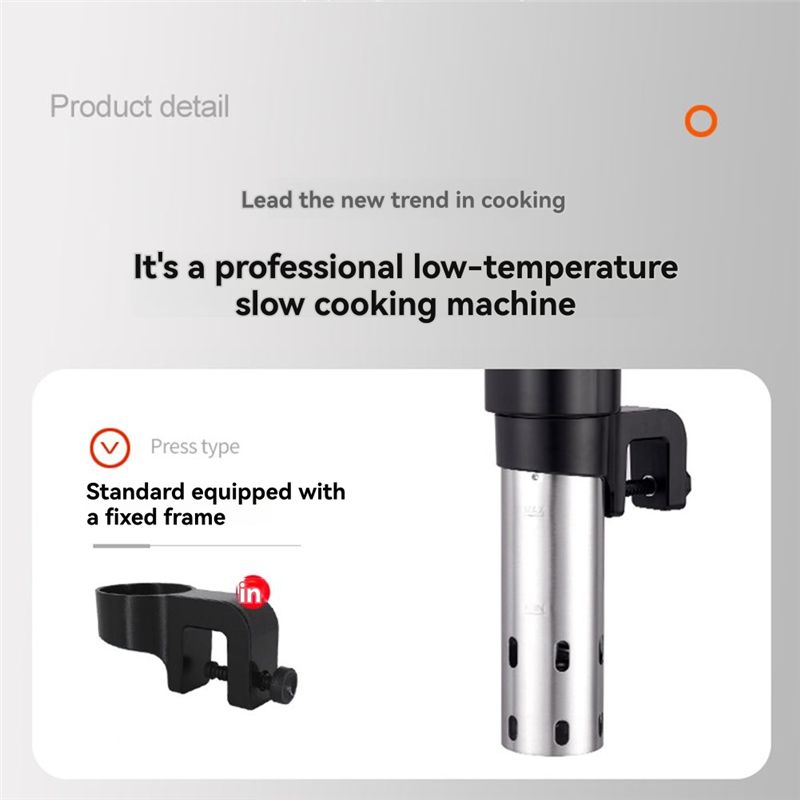 Uk Home Cooking - B02C-Precyzyjny Sous Vide Cooker do użytku
