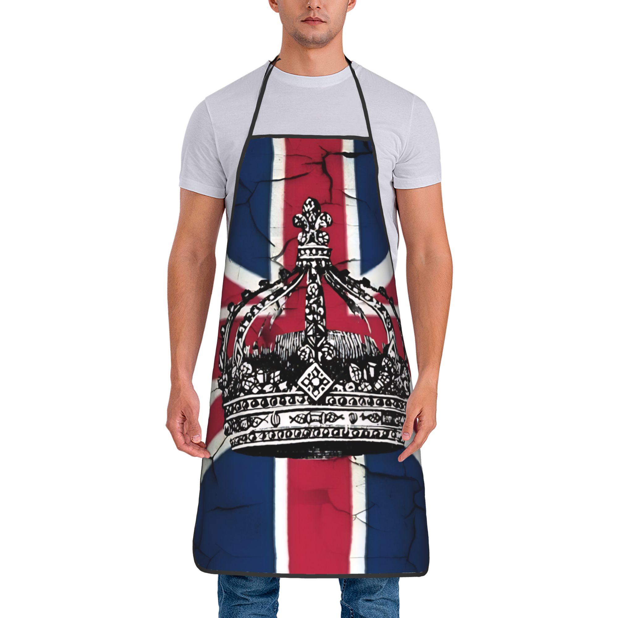 Uk Home Cooking - Fartuch z brytyjską flagą, UK, dla