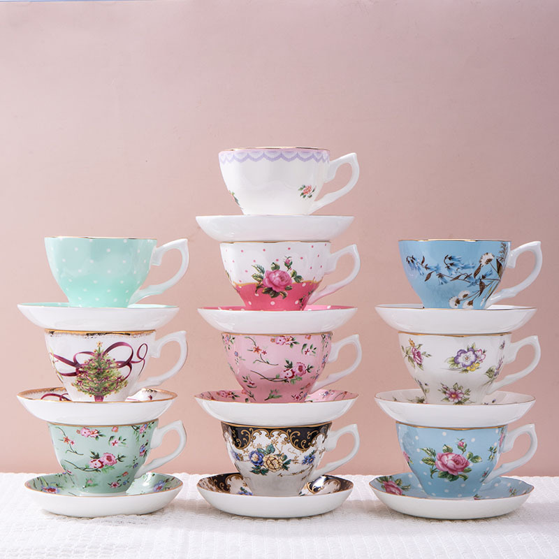 Home Cooking Dishes - 1 szt. Francuski ceramiczny zestaw filiżanek