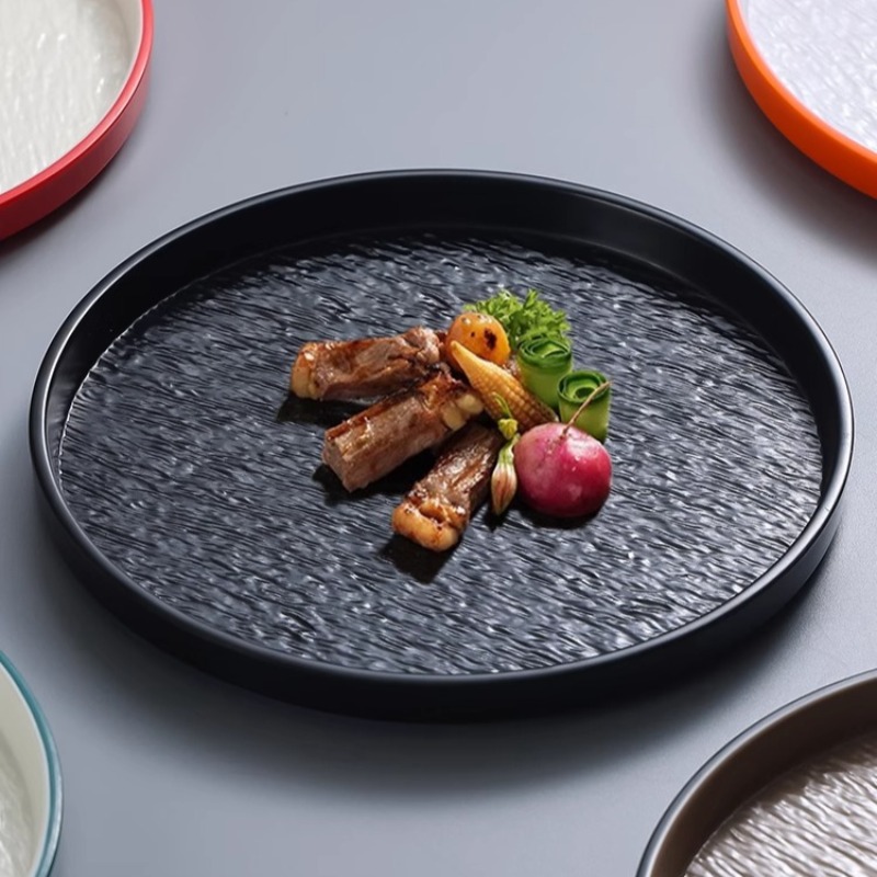 Nowoczesny okrągły kamienny ta – Home Cooking Steak recenzja i cena